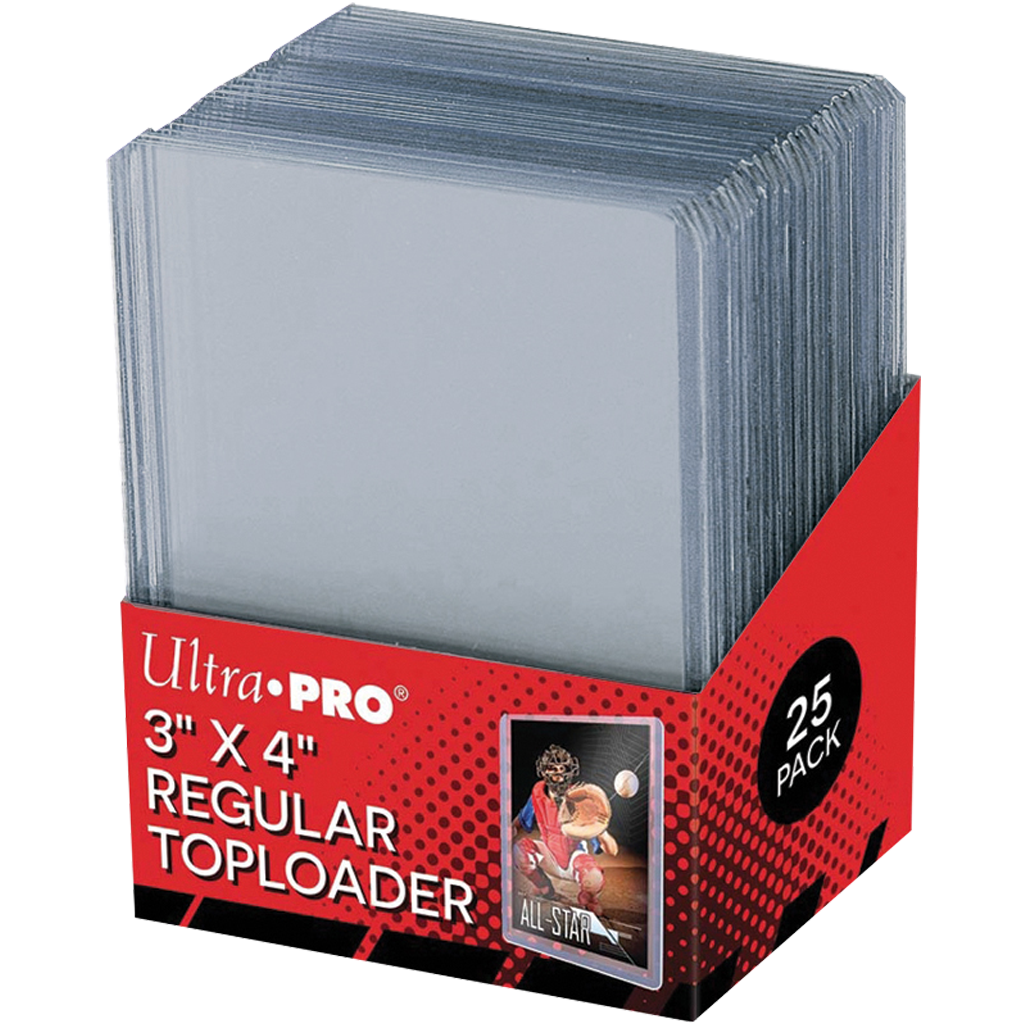 Ultra Pro 3" x 4" Regular Toploaders (25 ct)