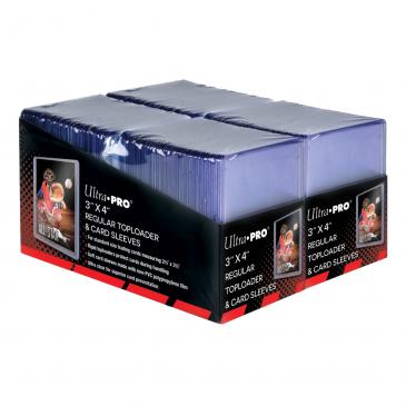 Ultra Pro 3" x 4" Regular Toploaders & Card Sleeves (200ct)