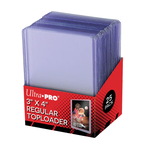 Ultra Pro 3 X 4 Top Loaders (25 Count)
